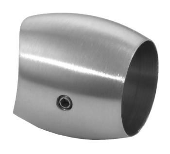 Edelstahl-Muffe für ein Rohr mit Durchmesser 42,4mm