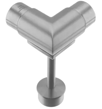 Eckrohrträger für Rohr 42,4 mm