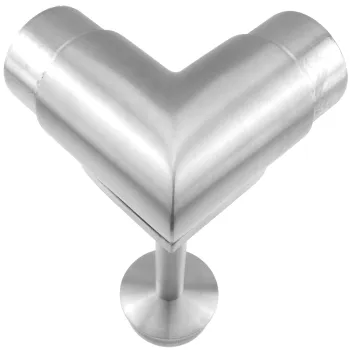Eck Rohrstütze 90 Grad für Rohr 42,4mm