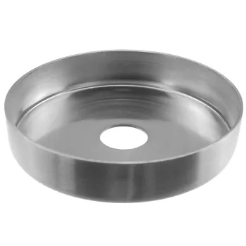 Edelstahl - Rosette mit Durchmesser 60mm