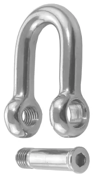 Edelstahlschäkel zum Schrauben