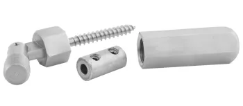 Seilspanner mit Gelenk, mehrteilig, für Seil 6 mm