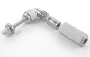 Seilspanner mit Gelenk für Rohr 42,4 mm und für Seil 6 mm