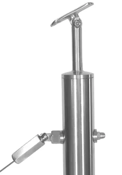 Seilspanner für Rohr 42,4 mm und für Seil 6 mm