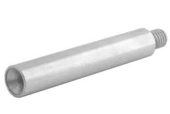 Aufsatzstift 12 mm, Länge: 68 mm, M8 und M6-Gewinde