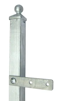 feuerverzinkter Zaunpfosten