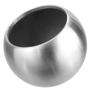 Aufsatzkugel für Rohr 33,7 mm, geschliffen