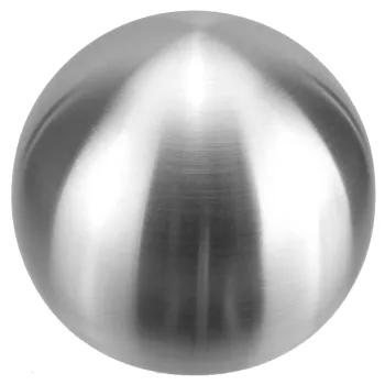 Edelstahl Zierkugel für Rohr 42,4 mm