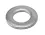 Edelstahl-Beilagscheibe mit Bohrung 6,4 mm, V2A