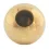 Messing-Kugel, vergoldet, 25 mm, mit Sackloch 12,2 mm