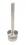 Rohraufsatz für Pfosten 42,4/2,0 mm, Korn 320, V2A