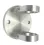 Wandhalterung 120 mm, für Rohr 42,4 mm, höhenverstellbar, V2A