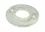 Anschraubplatte 100/6 mm, für Rohr 42,4 mm, 2-Lochbefestigung, V2A