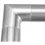 Eckbogen mit 90 Grad für Rohr 42,4 x 2,0 mm