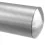 Einschlagkappe massiv und gewölbt für Rohr 33,7 x 2,0 mm