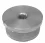 Endkappe (Hohlkappe), gerade, 33,7/2,0 mm, mit M8-Gewinde, V2A
