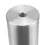 Flache Endkappe für Rundrohr 33,7 x 2,0 mm, massiv, mit Gewinde