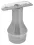Rohrträger starr, für Pfosten 42,4/2,0 mm, konisch, V2A