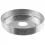Edelstahlrosette mit Bohrung 14,5 mm