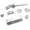 Seilspanner mit Gelenk - für 4 mm Seil und für Rohr 48,3 mm