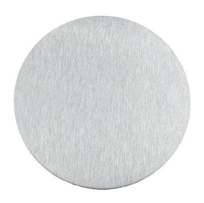 V2A Edelstahlronde geschliffen 100//6 mm ohne Bohrung