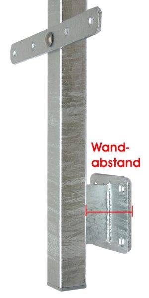 Geländerpfosten verzinkt seitliche montage Geländerpfosten verzinkt seitliche montage