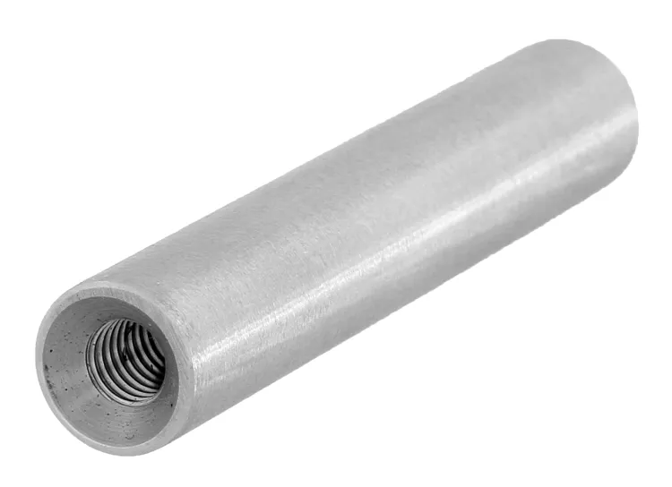 Edelstahl Rohr innen 7 Außen 8mm in der Länge von 8,10mm,15,20mm ,Poliert,  Gravurfähig (K2/B5+6)