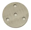 Ronde 80 x 6 mm, 4-Lochbohrung, Eisen St 37