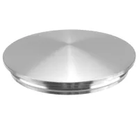 Einschlagkappe 42,4 x 2,0 mm, gewölbt und massiv - Sonderangebot