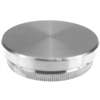 Endkappe 42,4 x 2,0 mm - flach und massiv - Sonderpreis