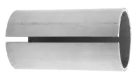 Rohrverbinder 33,7mm - mit Schlitz