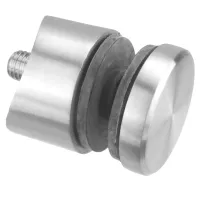 Punkthalter Edelstahl für Rohr 42,4 mm - Durchmesser 30 mm