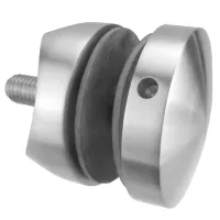 Glaspunkthalter 50 mm, für Rohr 42,4 mm