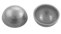 Halbkugel, Durchmesser 40 mm, ungeschliffen (roh), V2A