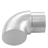 Handlauf Endstück Edelstahl gerade für 33,7 x 2,0 mm