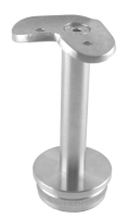 Eck-Handlaufstütze (90 Grad), 42,4/2,0 mm, Stift: 14 mm, Kappe flach, V2A