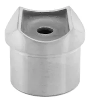 Adapter für Pfosten 42,4 mm und Rohranschluss 42,4/2,0 mm