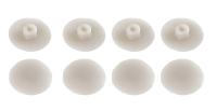 1 VPE (10 Stück) PVC-Abdeckkappen für Glasklemmen