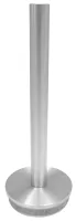 Rohraufsatz 48,3/2,0 mm, mit flacher Endkappe, Länge wählbar
