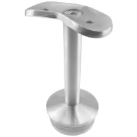 Handlaufstütze 135 Grad - für Rohr 42,4 x 2,0 mm - Kappe gewölbt