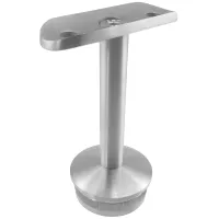 Rohrstütze für Rohr 42,4 x 2,0 mm mit Kappe gewölbt
