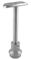 Rohrträger starr, höhenverstellbar, für Pfosten 33,7/2,0 mm, V2A