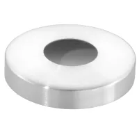 Rosette Edelstahl 105 x 16 mm für Rohr 42,4 mm
