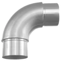 Edelstahl Rundbogen 90 Grad