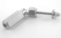 Seilspanner mit Gelenk für Rohr 42,4 mm Seil 6 mm