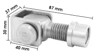 Edelstahl-Torband, M20-Gewinde, V2A