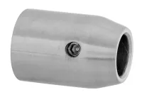 Traversenhalter mit Flachansatz, einteilig, Bohrung: 12,2 mm
