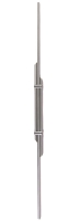 Zierstab Ausführung R1, Durchmesser: 12 mm, V2A, Abverkauf
